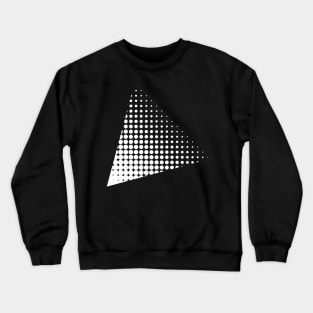 geometric raster triangle Crewneck Sweatshirt